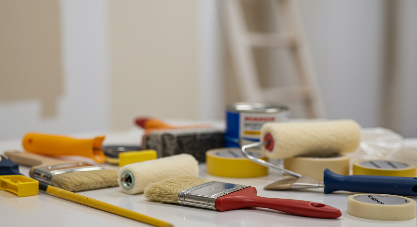 Professional Painters at Work