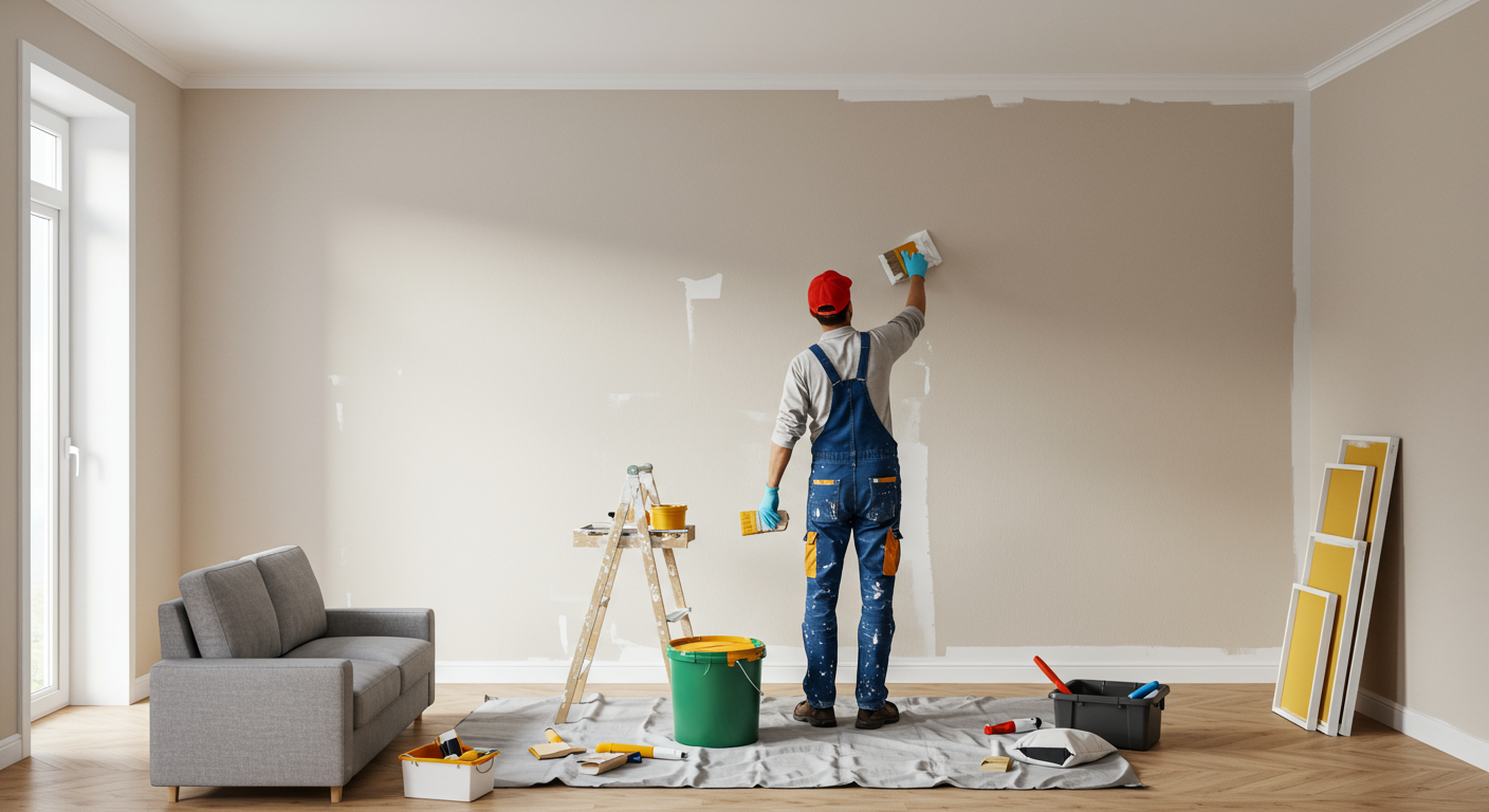 Before and After Interior Painting Transformation
